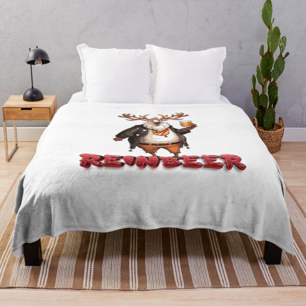 Item preview, Reinbeer - Santas Reindeer Rudolph - Reindeer Pulling Sleigh - Velvet Reindeer - Reindeer In Snow - Buff Reindeer designed and sold by JansenGS.