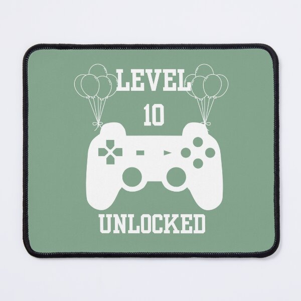 Item preview, Level 10 Unlocked birthday design designed and sold by Tshepomuza.
