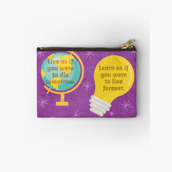 Item preview, Learn As If You Were To Live Forever designed and sold by believeluna.