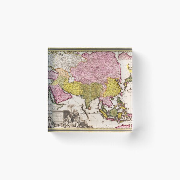Item preview, 1695 map of Asia designed and sold by Francespoppy.