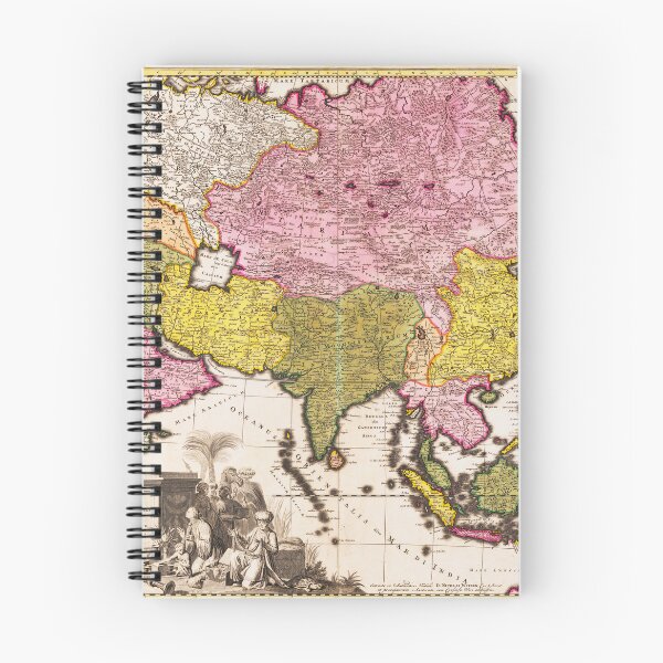 Item preview, 1695 map of Asia designed and sold by Francespoppy.