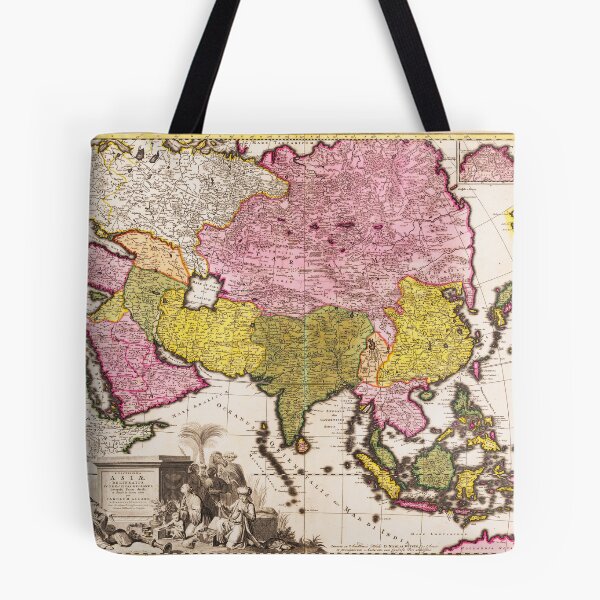 Item preview, 1695 map of Asia designed and sold by Francespoppy.