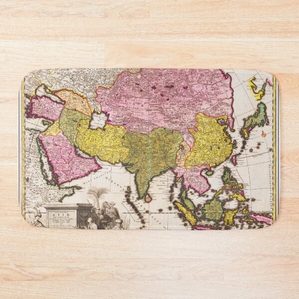 Item preview, 1695 map of Asia designed and sold by Francespoppy.