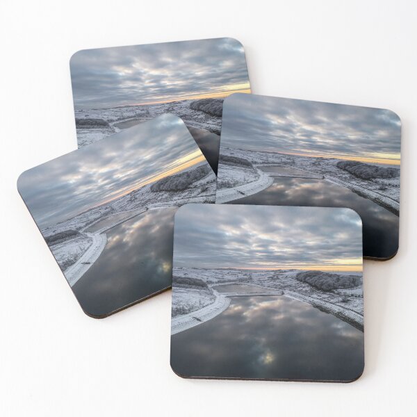 Item preview, Dean Clough Reservoir, Great Harwood (Blue Hour with Moody Sky) designed and sold by Shafiq Khan.