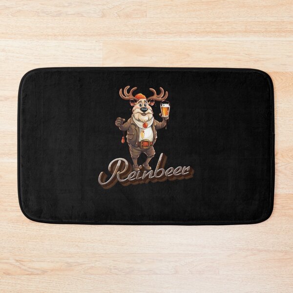 Item preview, Reinbeer - Santas Reindeer Rudolph - Reindeer Pulling Sleigh - Velvet Reindeer - Reindeer In Snow - Buff Reindeer designed and sold by JansenGS.