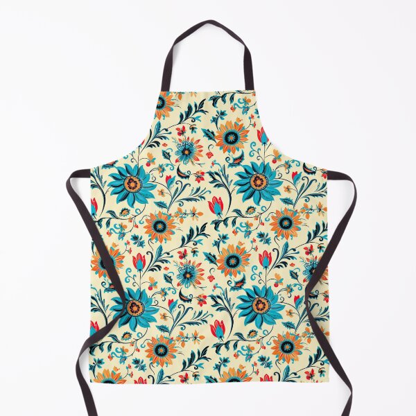 Item preview, Modern floral design inspired by Bollywood and Rococo style designed and sold by Pflugart.