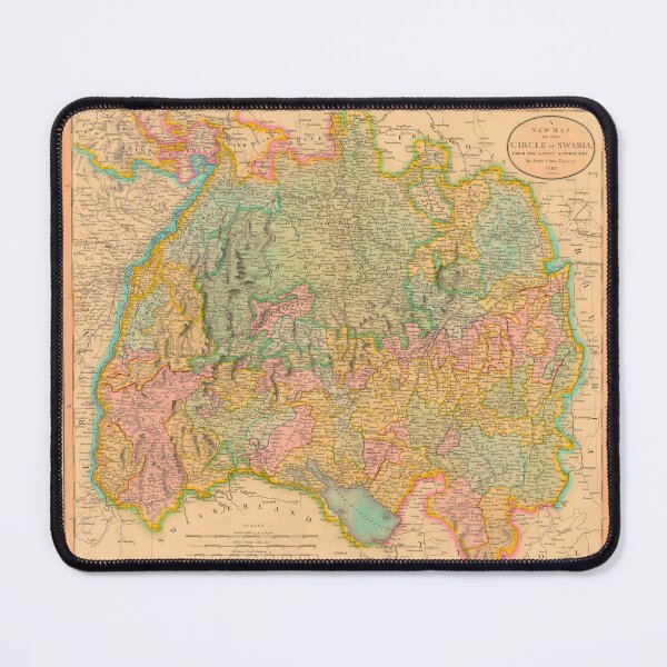 Item preview, 1799 map of Swabia designed and sold by Francespoppy.