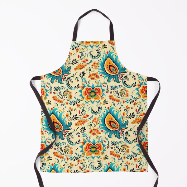 Item preview, Modern floral design inspired by Bollywood and Rococo style designed and sold by Pflugart.
