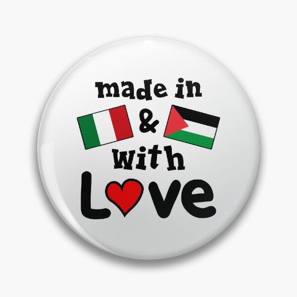 Item preview, Made in Italy & Palestine with love designed and sold by KHATDESIGNITALY.