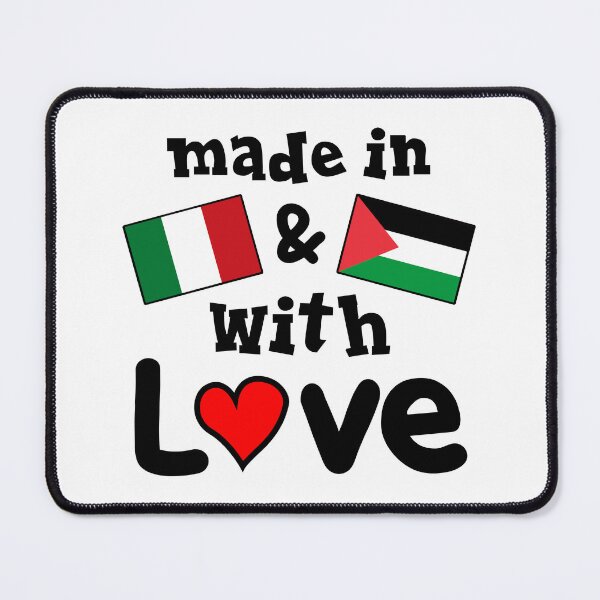 Item preview, Made in Italy & Palestine with love designed and sold by KHATDESIGNITALY.
