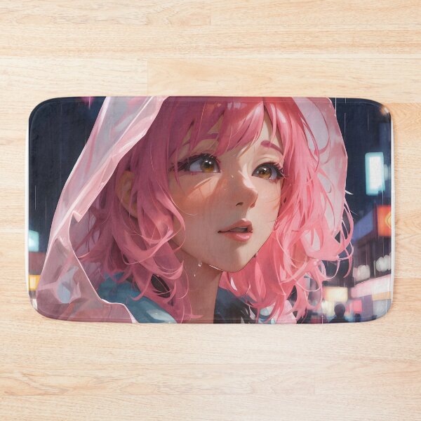 Item preview, Pink raincoat designed and sold by 90's Misaki.