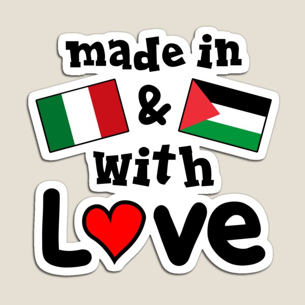 Item preview, Made in Italy & Palestine with love designed and sold by KHATDESIGNITALY.