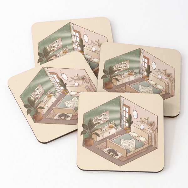 Item preview, Copy of Isometric cozy bedroom  designed and sold by Koolmees.