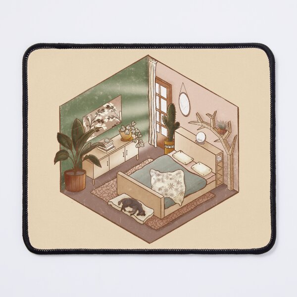 Item preview, Copy of Isometric cozy bedroom  designed and sold by Koolmees.