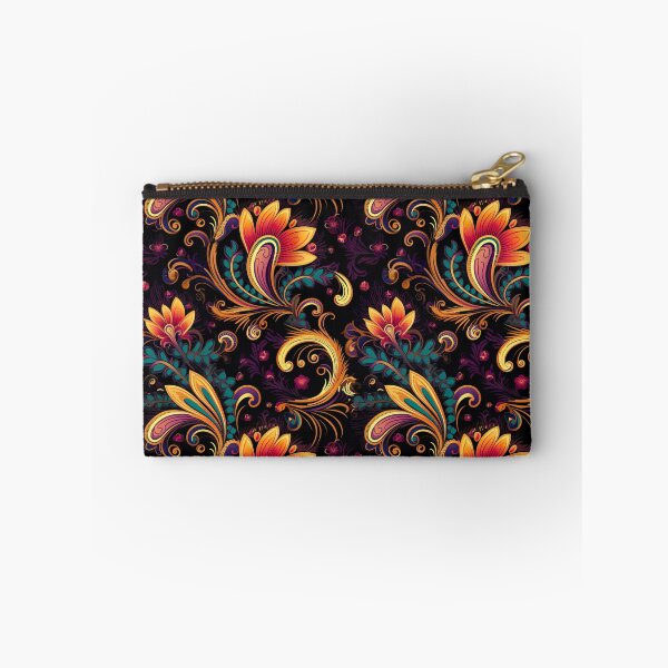 Item preview, Modern floral design inspired by Bollywood and Rococo style designed and sold by Pflugart.