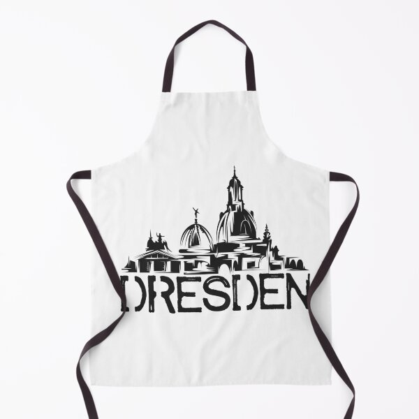 Item preview, Dresden capital Saxony symbol east silhouette skyline illustration old city designed and sold by AndreMi.