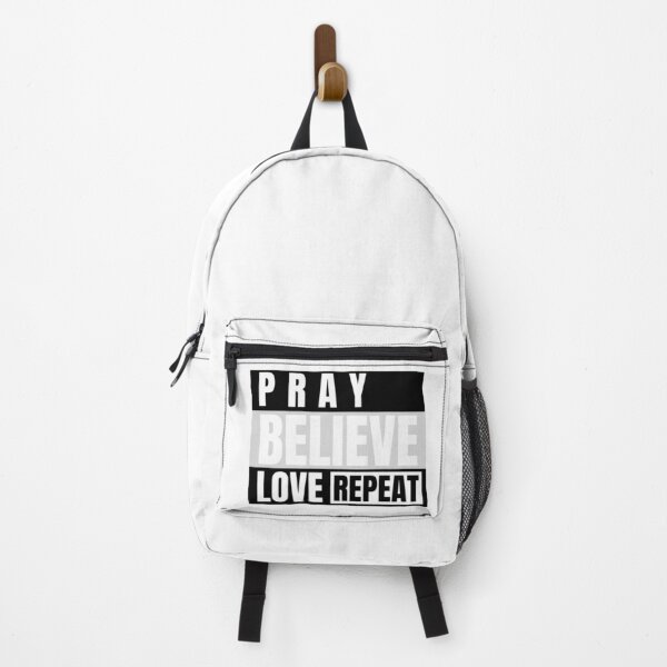 Item preview, Pray Believe Love Repeat designed and sold by boyercollection.