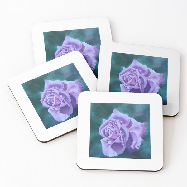 Item preview, Mauve open rose bud, an infinite beauty designed and sold by heidi_kaufmann_art.