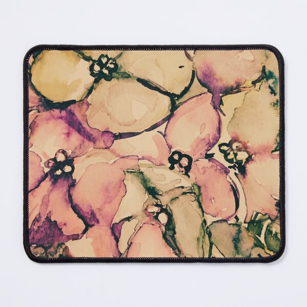 Item preview, Violet Sepia Aquarelle Watercolour Flowers by Katarzyna Zachtej designed and sold by pracovniakejzi.