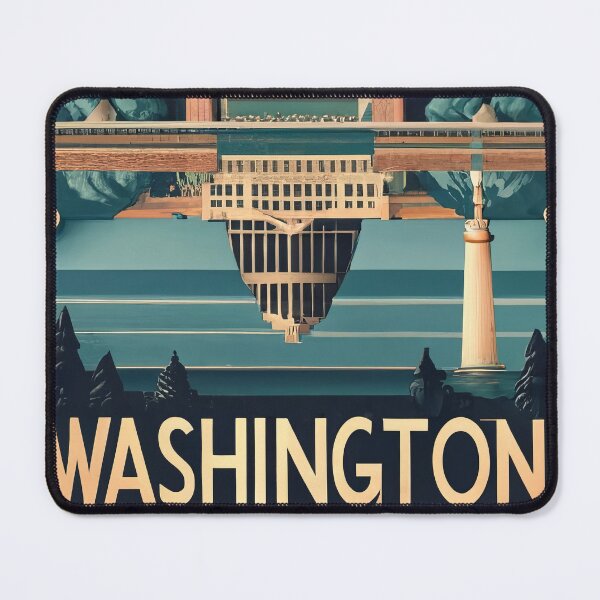 Item preview, Washington DC Capitol, Cities of the World, Vintage style designed and sold by emaga.