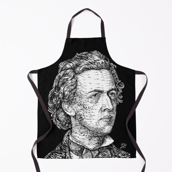 Item preview, FREDERIC CHOPIN ink portrait designed and sold by lautir.