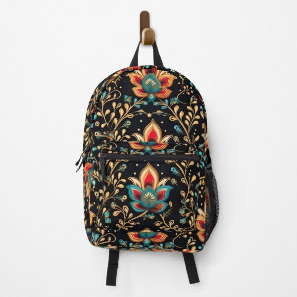 Item preview, Modern floral design inspired by Bollywood and Rococo style designed and sold by Pflugart.