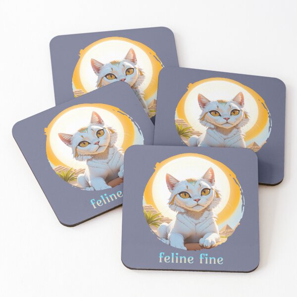 Item preview, feline fine designed and sold by RuyaFab.