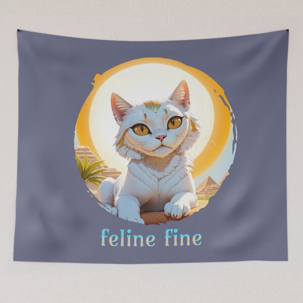 Item preview, feline fine designed and sold by RuyaFab.