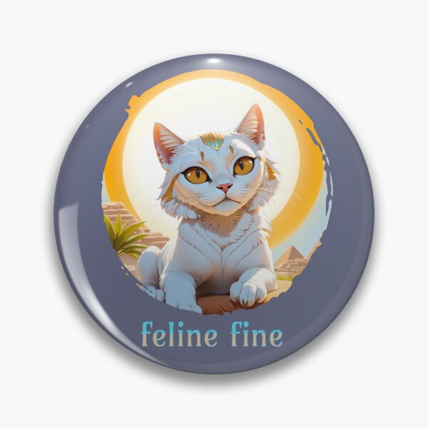 Item preview, feline fine designed and sold by RuyaFab.