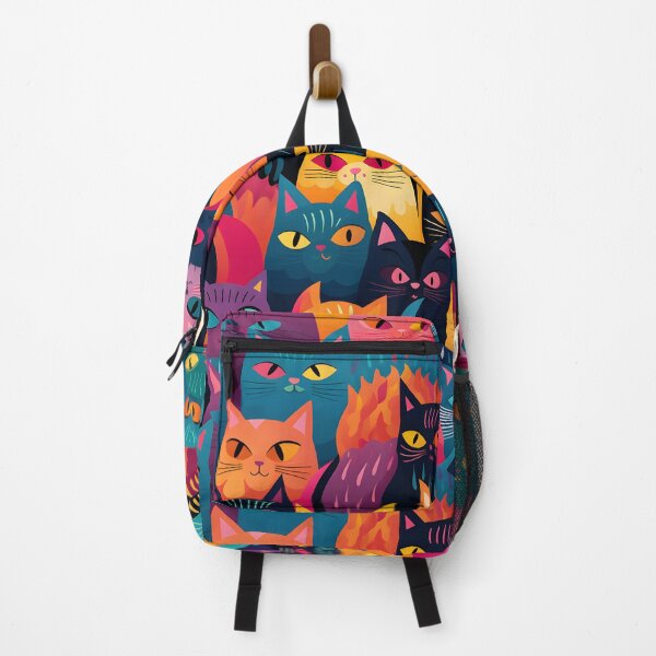 Item preview, Funny, colorful cats designed and sold by tw0nkey.