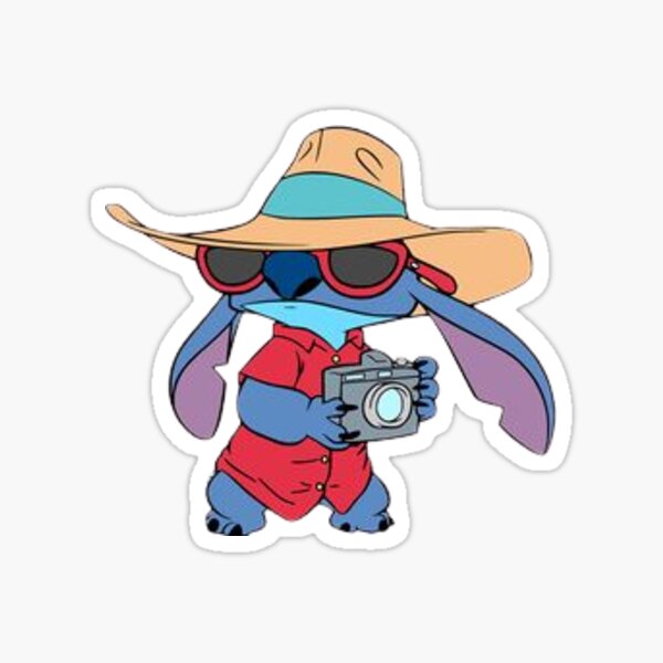 sunglasses stitch  Sticker for Sale by Quinnsifrit