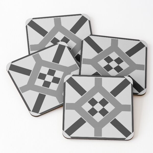 Item preview, Geometric Pattern: Seville: Charcoal Light designed and sold by Red Wolf.