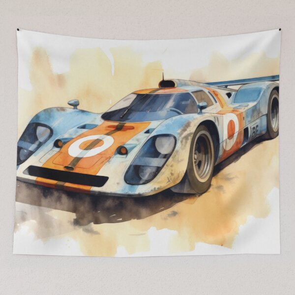 Item preview, Classic racing car designed and sold by PixelPack Design.