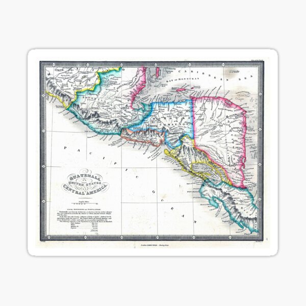 Item preview, Map of Central America designed and sold by Francespoppy.