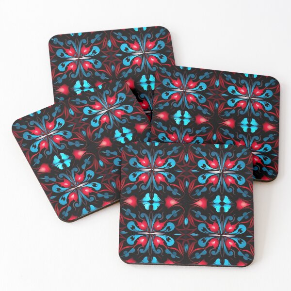Item preview, Modern floral design inspired by Gothic Pop and Rococo style designed and sold by Pflugart.