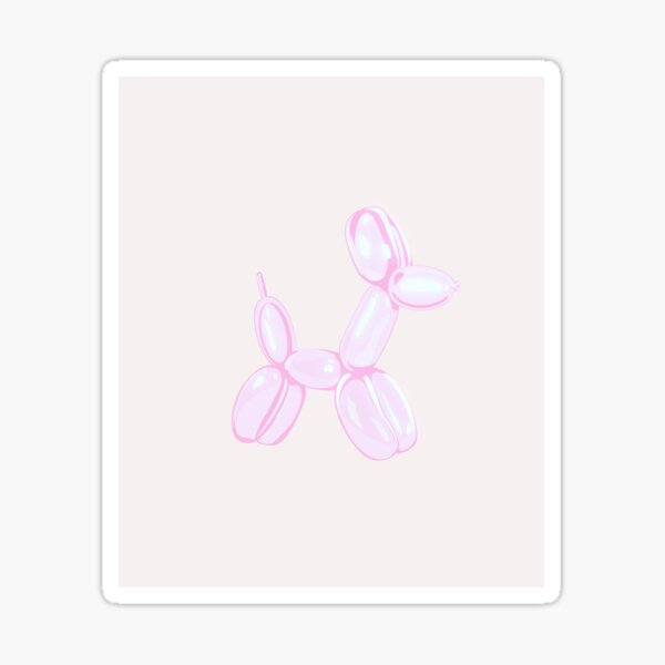 baloon dog Sticker