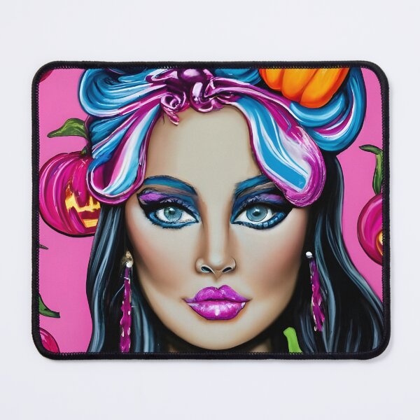 Item preview, Halloween Cleopatra Portrait designed and sold by AgarutanPrint.