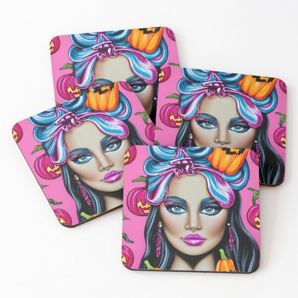 Item preview, Halloween Cleopatra Portrait designed and sold by AgarutanPrint.