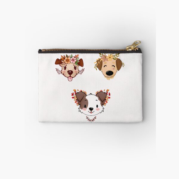 Item preview, Fall Dog Head Sticker Pack designed and sold by Pattern-Way.