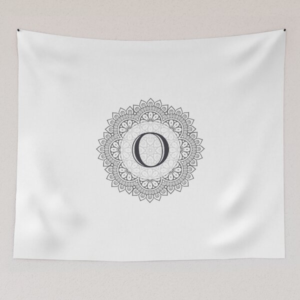 Item preview, Monogram O Ornate Circle Design designed and sold by simplymonogram.