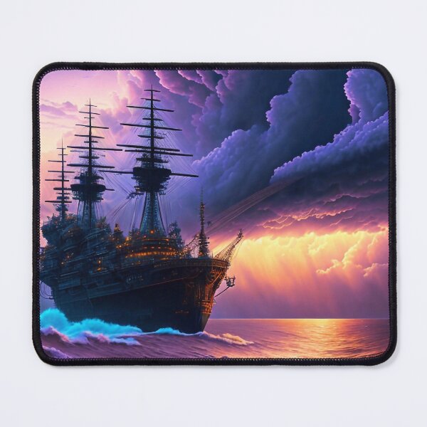Item preview, Ship during a storm designed and sold by M-Y-A-R-T-.