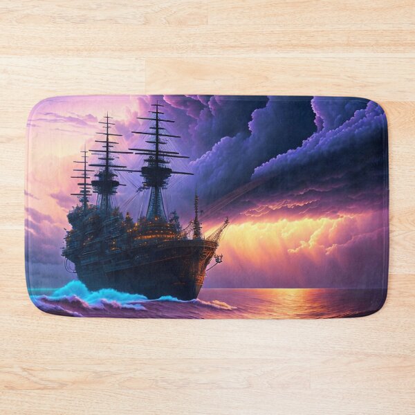 Item preview, Ship during a storm designed and sold by M-Y-A-R-T-.