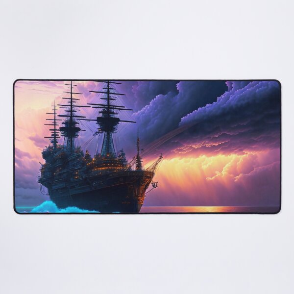 Item preview, Ship during a storm designed and sold by M-Y-A-R-T-.