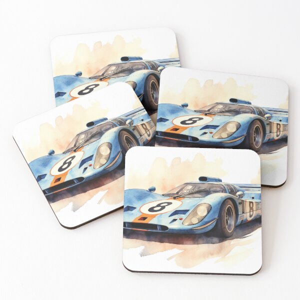 Item preview, Classic racing car designed and sold by PixelPack Design.