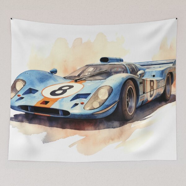 Item preview, Classic racing car designed and sold by PixelPack Design.