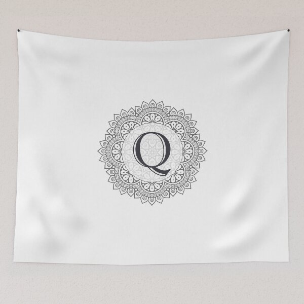 Item preview, Monogram Q Ornate Circle Design designed and sold by simplymonogram.