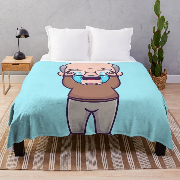 Item preview, Heartfelt Emotions: Cute Grandfather Crying Cartoon designed and sold by hjian8219.