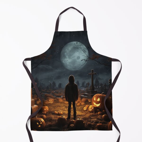 Item preview, Hooded kid watching moon on halloween designed and sold by Simonshopstuff.