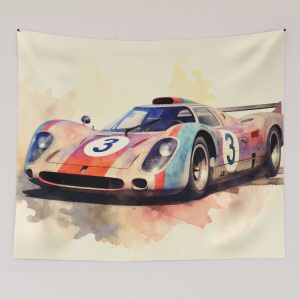 Item preview, Classic racing car designed and sold by PixelPack Design.