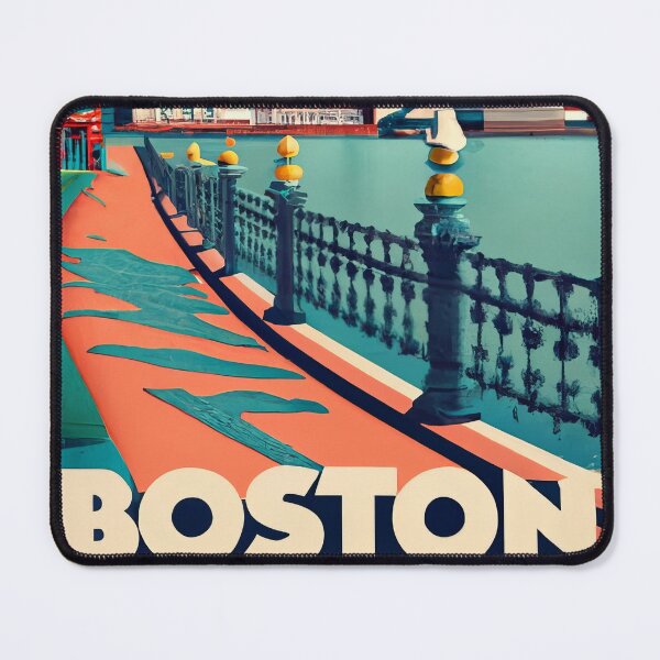Item preview, Boston MA, Cities of the World, Vintage style designed and sold by emaga.